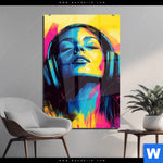 Acrylglasbild Klang Der Farben Hochformat Produktvorschau mit dem Bild Klang der Farben im Format Hochformat.