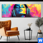 Acrylglasbild Klang Der Farben Panorama Produktvorschau mit dem Bild Klang der Farben im Format Panorama.