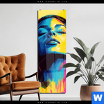 Acrylglasbild Klang Der Farben Schmal Produktvorschau mit dem Bild Klang der Farben im Format Schmal.