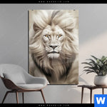 Acrylglasbild Koenig Der Tiere Hochformat Produktvorschau mit dem Bild König der Tiere im Format Hochformat.