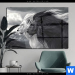 Acrylglasbild Kontrast Loewenkraft Querformat Produktvorschau mit dem Bild Kontrast Löwenkraft im Format Querformat.