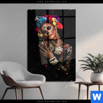 Acrylglasbild La Calavera Catrina No 2 Hochformat Produktvorschau mit dem Bild La Calavera Catrina No.2 im Format Hochformat.