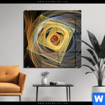 Acrylglasbild Lichtmalerei No 3 Quadrat Produktvorschau mit dem Bild Lichtmalerei No. 3 im Format Quadrat.