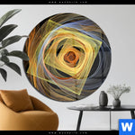 Acrylglasbild Lichtmalerei No 3 Rund Produktvorschau mit dem Bild Lichtmalerei No. 3 im Format Rund.