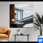 Acrylglasbild Manhattan Quadrat Produktvorschau mit dem Bild Manhattan im Format Quadrat.