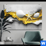 Acrylglasbild Maritime Muschel Kunst Querformat Produktvorschau mit dem Bild Maritime Muschel-Kunst im Format Querformat.