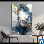 Acrylglasbild Mona Zerbrechliche Eleganz Hochformat Produktvorschau mit dem Bild Mona - Zerbrechliche Eleganz im Format Hochformat.