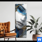 Acrylglasbild Mona Zerbrechliche Eleganz Schmal Produktvorschau mit dem Bild Mona - Zerbrechliche Eleganz im Format Schmal.