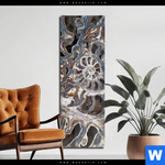 Acrylglasbild Muschel Fossil No 3 Schmal Produktvorschau mit dem Bild Muschel Fossil No. 3 im Format Schmal.