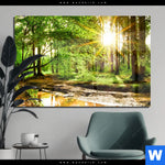 Acrylglasbild Natur Pur Der Wald Querformat Produktvorschau mit dem Bild Natur pur - Der Wald im Format Querformat.