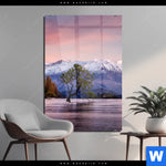 Acrylglasbild Neuseeland Am Morgen Hochformat Produktvorschau mit dem Bild Neuseeland am Morgen im Format Hochformat.