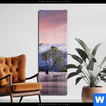 Acrylglasbild Neuseeland Am Morgen Schmal Produktvorschau mit dem Bild Neuseeland am Morgen im Format Schmal.