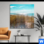 Acrylglasbild Nordseelandschaft Auf Sylt Quadrat Produktvorschau mit dem Bild Nordseelandschaft auf Sylt im Format Quadrat.