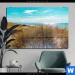 Acrylglasbild Nordseelandschaft Auf Sylt Querformat Produktvorschau mit dem Bild Nordseelandschaft auf Sylt im Format Querformat.