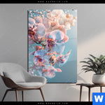 Acrylglasbild Orchideenblueten In Pastell Hochformat Produktvorschau mit dem Bild Orchideenblüten in Pastell im Format Hochformat.