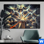 Acrylglasbild Pusteblume No 9 Querformat Produktvorschau mit dem Bild Pusteblume No. 9 im Format Querformat.