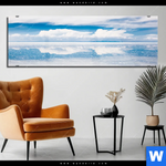 Acrylglasbild Salzsee In Bolivien Panorama Produktvorschau mit dem Bild Salzsee in Bolivien im Format Panorama.