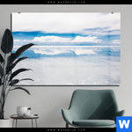 Acrylglasbild Salzsee In Bolivien Querformat Produktvorschau mit dem Bild Salzsee in Bolivien im Format Querformat.