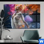 Acrylglasbild Schlafende Nixe Querformat Produktvorschau mit dem Bild Schlafende Nixe im Format Querformat.