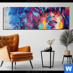 Acrylglasbild Schoene Luise Panorama Produktvorschau mit dem Bild Schöne Luise im Format Panorama.