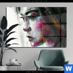 Acrylglasbild Schoenes Maedchen Querformat Produktvorschau mit dem Bild Schönes Mädchen im Format Querformat.