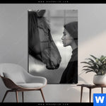 Acrylglasbild Seelenblick Hochformat Produktvorschau mit dem Bild Seelenblick im Format Hochformat.