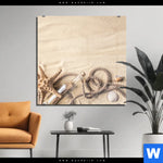 Acrylglasbild Sehnsucht Nach Dem Meer Quadrat Produktvorschau mit dem Bild Sehnsucht nach dem Meer im Format Quadrat.