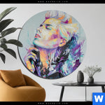 Acrylglasbild Sinnliche Schoenheit Rund Produktvorschau mit dem Bild Sinnliche Schönheit im Format Rund.