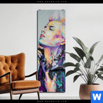 Acrylglasbild Sinnliche Schoenheit Schmal Produktvorschau mit dem Bild Sinnliche Schönheit im Format Schmal.