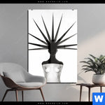 Acrylglasbild Sonnengoettin Hochformat Produktvorschau mit dem Bild Sonnengöttin im Format Hochformat.