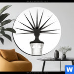 Acrylglasbild Sonnengoettin Rund Produktvorschau mit dem Bild Sonnengöttin im Format Rund.