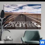 Acrylglasbild The Future Motivation Querformat Produktvorschau mit dem Bild The Future - Motivation im Format Querformat.