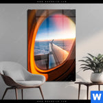 Acrylglasbild Ueber Den Wolken Hochformat Produktvorschau mit dem Bild Über den Wolken im Format Hochformat.