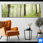 Acrylglasbild Unberuehrte Natur Der Wald Panorama Produktvorschau mit dem Bild Unberührte Natur - Der Wald im Format Panorama.