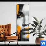 Acrylglasbild Urban Art Gesicht Schmal Produktvorschau mit dem Bild Urban Art Gesicht im Format Schmal.