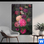 Acrylglasbild Vintage Blumen No 2 Hochformat Produktvorschau mit dem Bild Vintage Blumen No. 2 im Format Hochformat.
