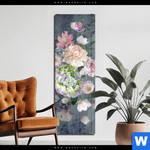 Acrylglasbild Vintage Blumen No 3 Schmal Produktvorschau mit dem Bild Vintage Blumen No. 3 im Format Schmal.