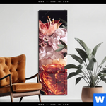 Acrylglasbild Vintage Blumenstrauss Schmal Produktvorschau mit dem Bild Vintage Blumenstrauß im Format Schmal.