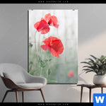 Acrylglasbild Vintage Klatschmohn Hochformat Produktvorschau mit dem Bild Vintage Klatschmohn im Format Hochformat.
