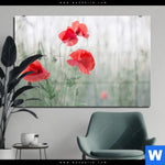 Acrylglasbild Vintage Klatschmohn Querformat Produktvorschau mit dem Bild Vintage Klatschmohn im Format Querformat.