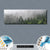 Acrylglasbild Wald Im Nebel Panorama