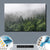 Acrylglasbild Wald Im Nebel Querformat