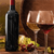 Acrylglasbild Wein Toscana Panorama