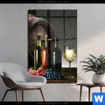 Acrylglasbild Wein Trauben Hochformat Produktvorschau mit dem Bild Wein & Trauben im Format Hochformat.