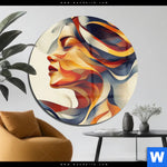 Acrylglasbild Wellen Der Emotionen Rund Produktvorschau mit dem Bild Wellen der Emotionen im Format Rund.