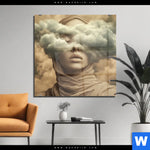 Acrylglasbild Wolkenschoenheit Quadrat Produktvorschau mit dem Bild Wolkenschönheit im Format Quadrat.