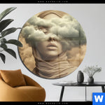 Acrylglasbild Wolkenschoenheit Rund Produktvorschau mit dem Bild Wolkenschönheit im Format Rund.