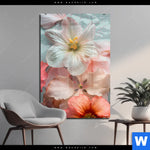 Acrylglasbild Zarte Bluetenpracht Hochformat Produktvorschau mit dem Bild Zarte Blütenpracht im Format Hochformat.