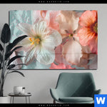 Acrylglasbild Zarte Bluetenpracht Querformat Produktvorschau mit dem Bild Zarte Blütenpracht im Format Querformat.