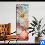 Acrylglasbild Zarte Bluetenpracht Schmal Produktvorschau mit dem Bild Zarte Blütenpracht im Format Schmal.